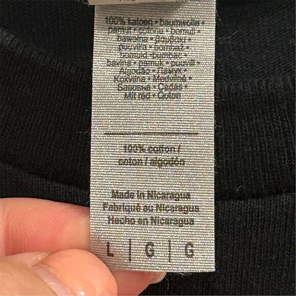 Bethany Beach Delaware Penguin Logo Men's T-Shirt Black Size L - Picture 7 of 13